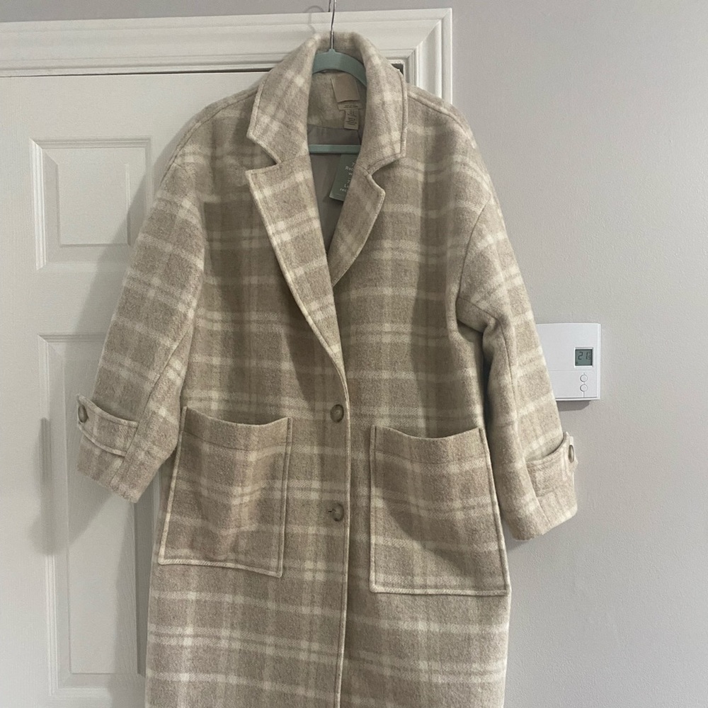 Beige coat
